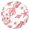 Fitted Rou, variant on Round Elastic Tablecloth with Cute Apple Print - Waterproof, Windproof, Fitted Table Cover with Elastic Edge for Outdoor Picnic, Dining (Red/Green Cartoon Fruit Design, Wipeable & Scratch-Resistant)