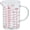 16OZ Mirror Graduated, variant on PETGLE Measure Glass -[Insulated handle | V-Shaped Spout]-Made of High Borosilicate Glass Measuring for Kitchen or Restaurant, Easy to Read, 60 ML (2 Oz) 丨(2 Pack)