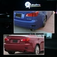 thumbnail image 6 of GTINTHEBOX OE-Spec Smoked Lens Rear Bumper Reflector Covers For 2006-2013 Lexus IS IS250 IS350, 6 of 8