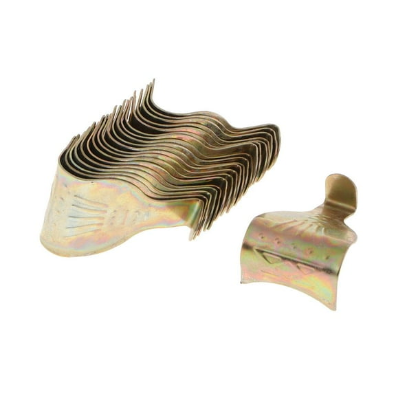 Hardware Brass Plated Picture Rail Moulding Hook - Pack of 20 - Picture Hanging Hooks Photo pothook Mirror Hangers