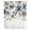 Beige, variant on Blue Brown Spring Floral Sheer Curtains 54 Inches Long, Summer Botanical Light Filering Curtains, Breathable Simi Curtain Privacy Drapes for Kitchen Bathroom Lightweight Small Window Treatment