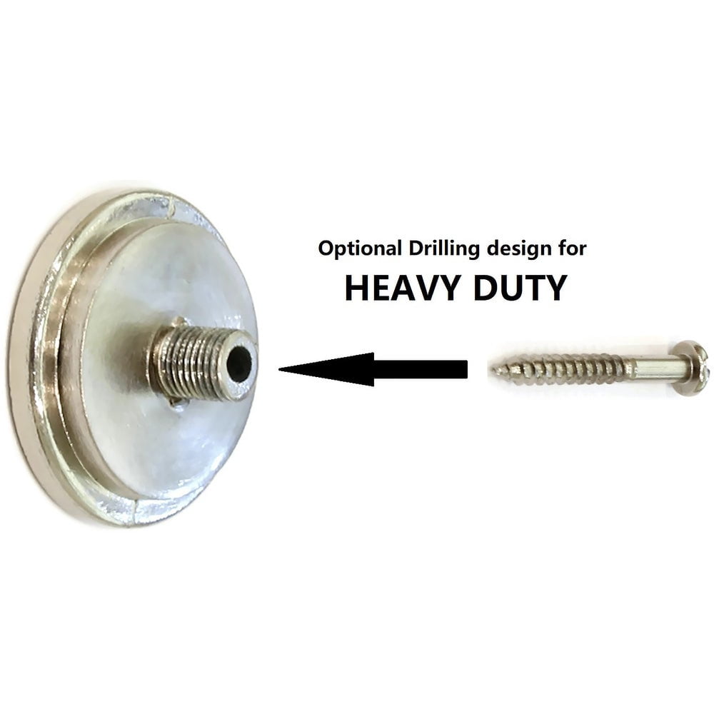 Urbanest No Drilling Heavy Duty Adjustable Spring Tension Curtain Window Rod, 24”-42” - Brushed Stainless Steel