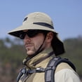 thumbnail image 2 of Binhe Sun Hat Sun Wide Brim Bucket Hat Foldable Outdoor Baseball Cap With Shawl and Waterproof Neck Flap Baseball Sun Cap, 2 of 4