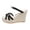 2Black, variant on Women's Platform Wedge Sandals Fashion Metal Decor Summer Dress Shoes Casual Ankle Strap Open Toe Beach Shoes Footwear Black Size 9
