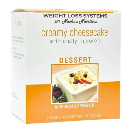 - Weight Loss Systems Pudding - Creamy Cheesecake - High Protein 12g - Low Calorie - Low Carb - 15% DV Calcium - 0 Trans Fat - 7/Box
