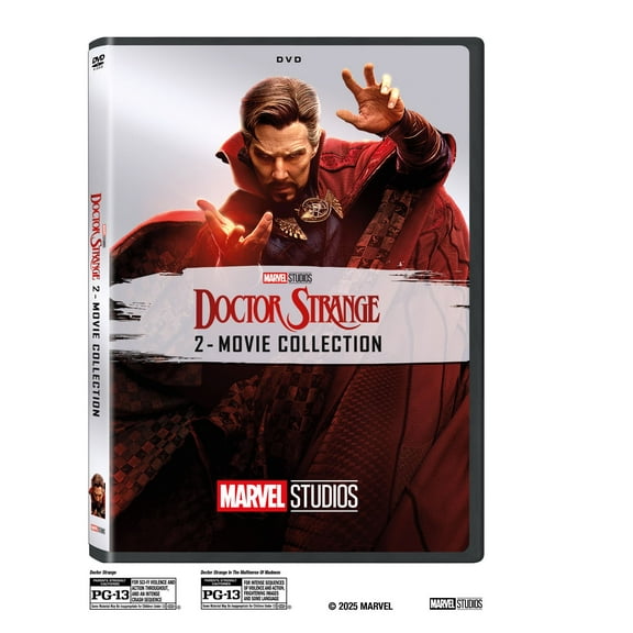 Doctor Strange in the Multiverse of Madness and Doctor Strange (2016) (DVD) 2-movie collection, Disney, Action