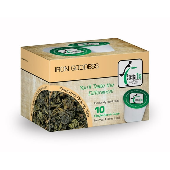 Special Tea Iron Goddess Loose Leaf Oolong Tea, 10 ct Single Serve Cups