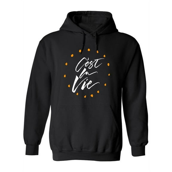 C'est La Vie Hoodie Women -Image by Shutterstock, Female 5X-Large