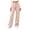01 Pink, variant on High Waisted Jeans for Women Trendy Solid Color Straight Leg Wide Leg Pants Stretchy Denim Pants