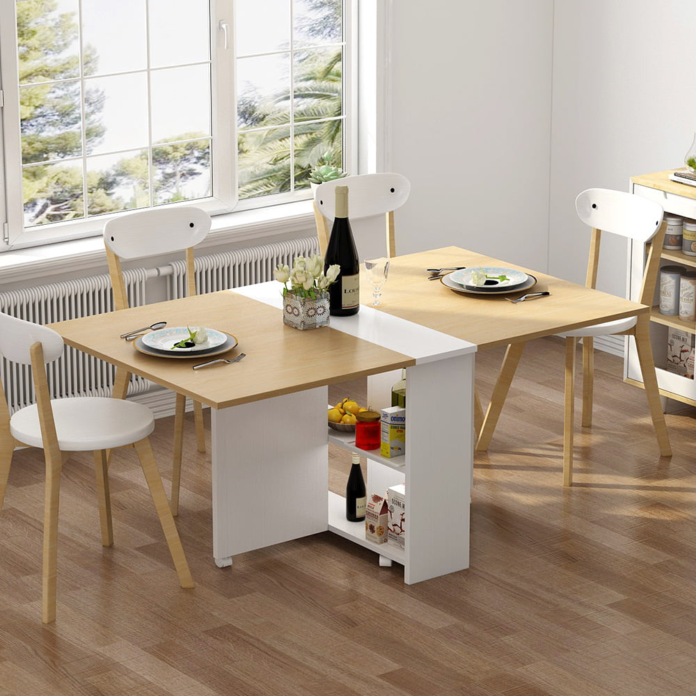 Featured image of post Desk With Extendable Table : Milan dt elora extendable dining table with butterfly legs, silver.