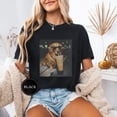 thumbnail image 3 of Funny Golden Retriever Iced Coffee Shirt - Cool Dog Sunglasses Graphic Tee, Sarcastic Pet Lover T-Shirt, Humorous Gift for Dog Moms & Dads, 3 of 5