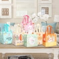 thumbnail image 4 of Happy Easter Egg Hunt Bags Easter Bunny Carrot Chick Egg Gift Bags with Handles, Easter Treat Bags, Non-Woven Bags for Gifts Wrapping, Egg Hunt Game, Easter Party Supplies, 4 of 4