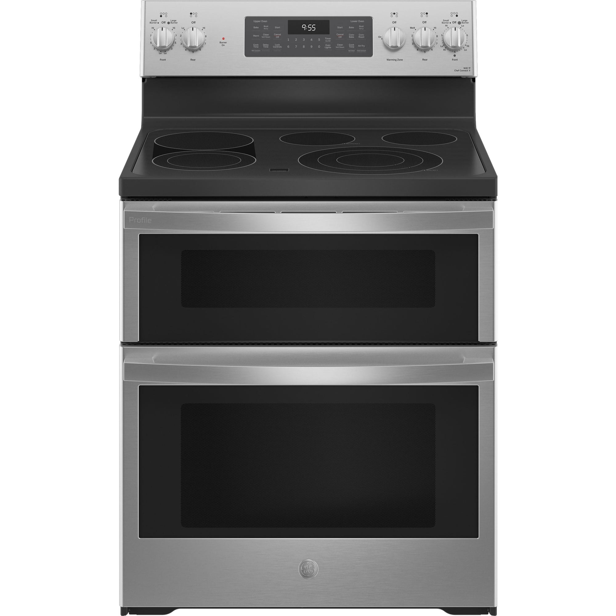 Ge Profile Pb965 30" 6.6 Cu. Ft. Free Standing Electric Double Oven Convection Range -