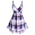thumbnail image 1 of Soporte de tablero de cuadros de talla grande Cami Camis Rosegal Camisetas sin mangas de talla grande, 1 of 5