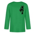 thumbnail image 3 of Birdeem Chemises pour Hommes Imprimé Col Rond Mode Décontractée Manches Courtes Blouses, 3 of 9
