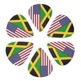 thumbnail image 6 of 6pcs Set America Jamaica Flag Guitar Picks Plectrums for Bass Electric Guitar Acoustic Guitar Lovers Guitarists, 6 of 7