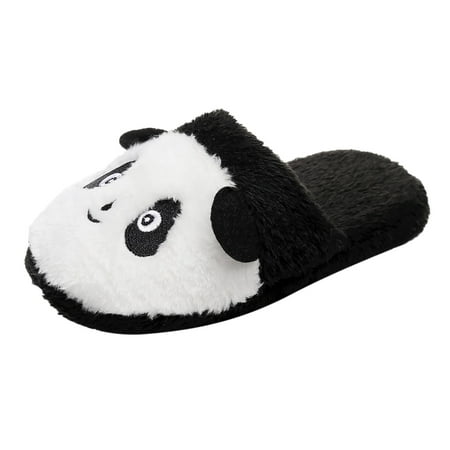 

Women s Slippers Winter Warm House Panda Soft Non Slip Plush Home On Shoes Indoor Outdoor Slippers for Women Size 7