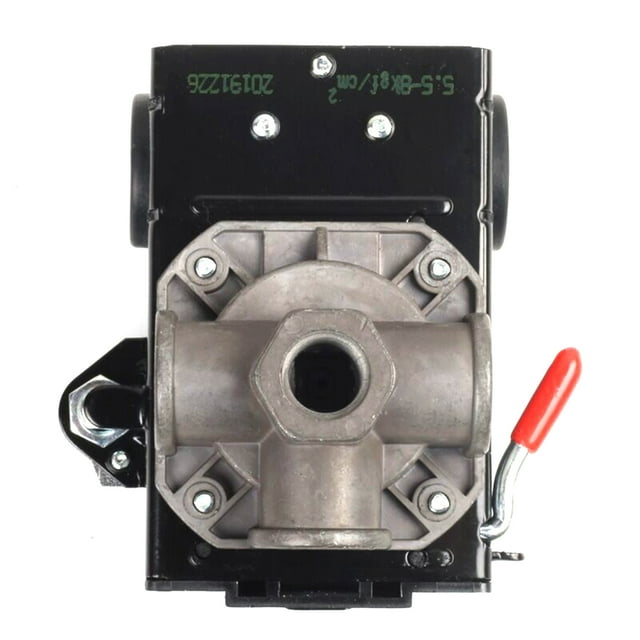 Interruptor de compresor Puerto del control 95-125 PSI 4 del interruptor de presión del compresor de aire de la