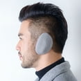 thumbnail image 3 of Trayknick 1 Pair Winter Ear Caps Thick Warm Soft Fleece Ear Warmer for Work, 3 of 13