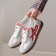 thumbnail image 1 of Xucatan Women's Casual Sports Flats, Fashion Round Toe Walking Shoes, Soft Comfortable Everyday Sneakers with Versatile Low-Top Design Gift, 1 of 8