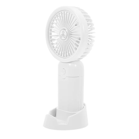 

Wenliwode 1 Set Handheld Mini Fan Adjustable USB Rechargeable Personal Desk Fan with Stand