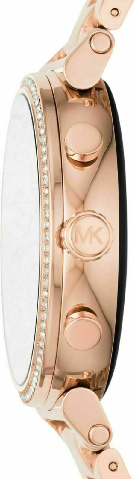 Ladies Michael Kors Access Runway Touchscreen Rose GoldTone Smartwatch  Gift Set MKT5054  REEDS Jewelers