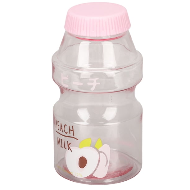Botella de Agua Botella de Jugo Transparente Reutilizable sin BPA Innovadora de Dibujos Animados para Viajes Deportivos Al Aire Libre 16oz/500ml ANGGREK Otros