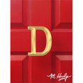 thumbnail image 1 of Michael Healy Designs MHMD1 Monogram Letter D Door Knocker, Brass, 1 of 1