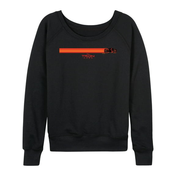 Tron Ares - Tron Motorcyle Bike - Women's French Terry Long Sleeve Pullover