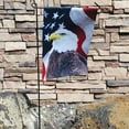 thumbnail image 2 of In the Breeze 7407 — US Eagle Luster Garden Flag — 18" x 12" Polyester Garden Outdoor Flag — Patriotic Garden Accent, 2 of 2