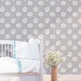 thumbnail image 1 of 1 Roll Daisy Flower Stickers, Self-Adhesive Waterproof Backsplash Stickers Thickened Wallpaper Home Decoration Removable Decorative Tile Wall Stickers Stair Tile Stickers Wall Decals, 1 of 4
