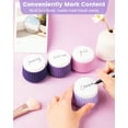 thumbnail image 6 of Micebay Travel Containers for Toiletries 4 Pack, TSA Approved Travel Size Toiletries, Travel Size Containers, With Clear Bag Leak Proof Silicone Jars, Travel Essentials Creams Jars Carrying Small Ite, 6 of 16