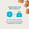 Vet IQ Hip & Joint Health Supplement for Cats, Chicken Flavored Crunchy Chews, Approx. 30 Day Supply