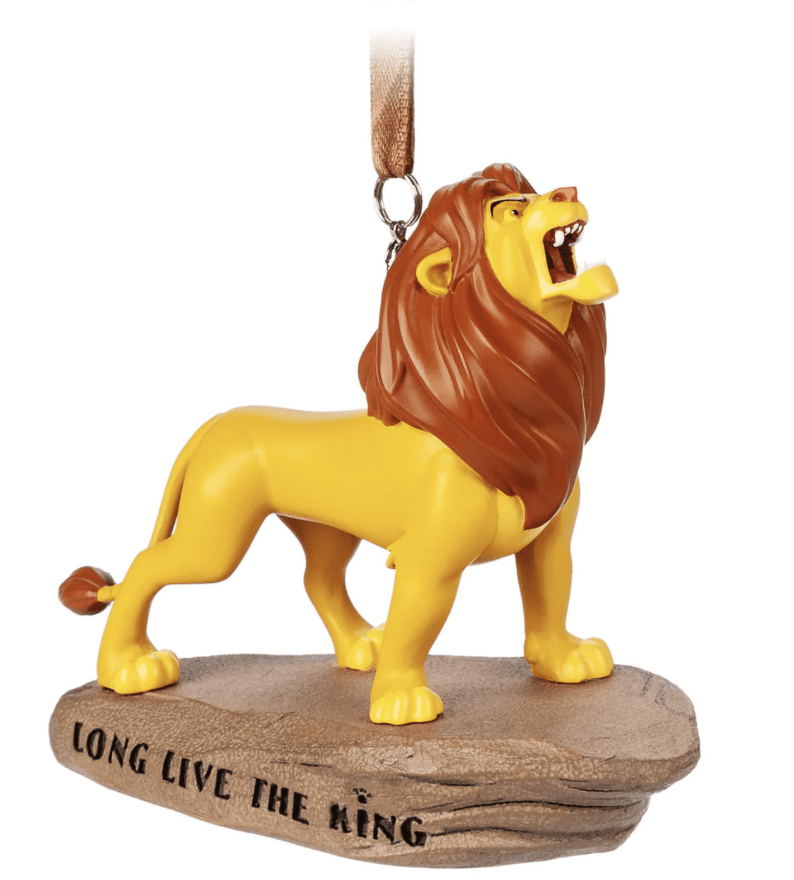 New Disney Store Rafiki Holding Simba Sketchbook Ornament The Lion King