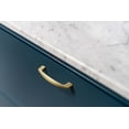 thumbnail image 5 of Goo-Ki 12 Pack 5 Inches Center to Center Light Brushed Brass Cabinet Pulls, Zinc Alloy Drawer Cabinet Handles for Bar Cupboard Closet Wardrobe, 5 of 7