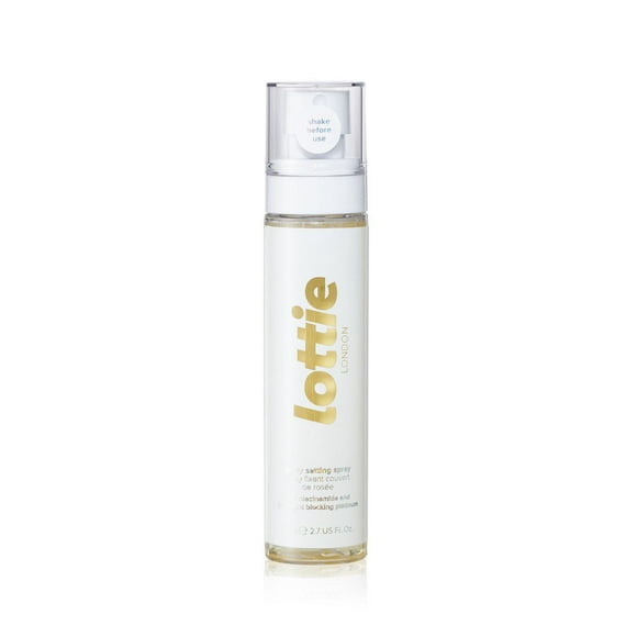 Lottie London - Spray Fixateur Rosé avec Niacinamide et Platine Bloquant la Lumière Bleue (80 Ml)