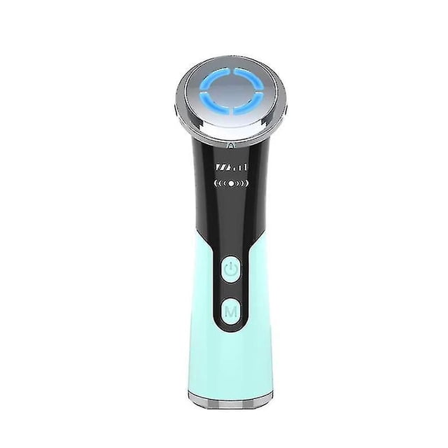 Limpiadores faciales, dispositivo de iontoforesis y belleza, para masajes, color verde