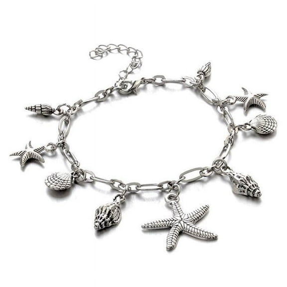 Sea Treasures Silver Shell Bracelet