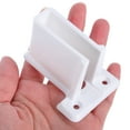 thumbnail image 3 of 2pcs Wire Shelf End Brackets Closet Rod Holders Heavy Duty Wall Mount Brackets with Screws for Shelves and Closet Organization, 3 of 8