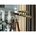 thumbnail image 2 of Nautical Floor Standing Solid Brass/Leather Griffith Astro Telescope 64", 2 of 5