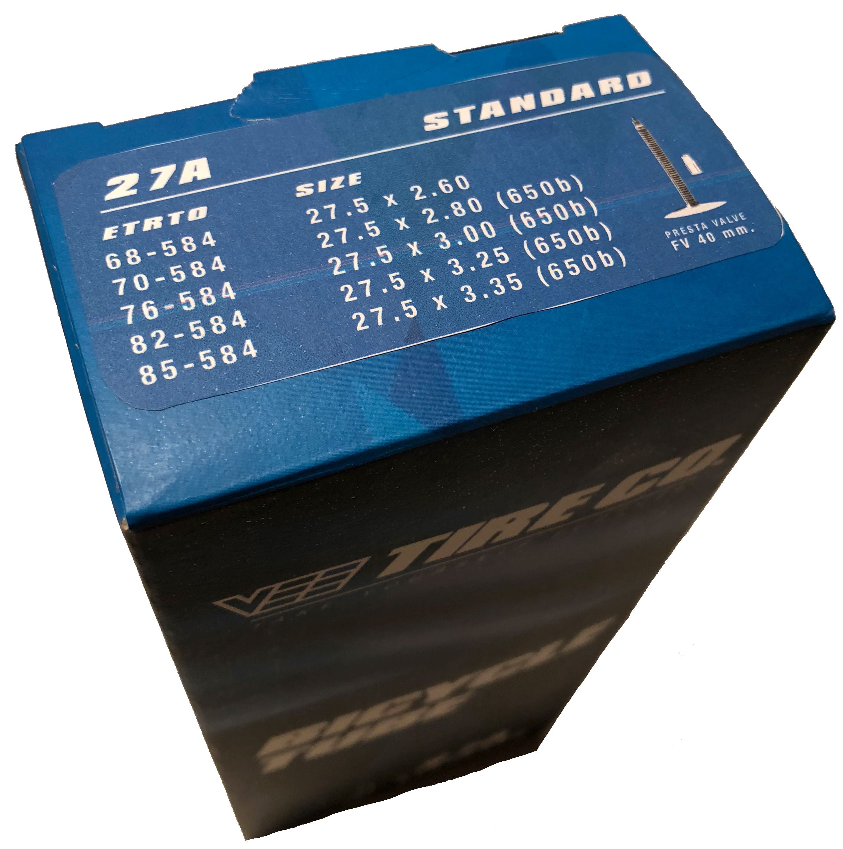 2 27.5x3.0 Vee Tire Bike Tire Bicycle Inner Tube Schrader Valve 27.5X3.00 Pair