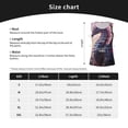 thumbnail image 5 of Disketp Dragon Print Women's Workout Tank Top Sleeveless Gym Shirt Quick Dry Fitness Bodybuilding Sleeveless T Shirt-Medium, 5 of 7