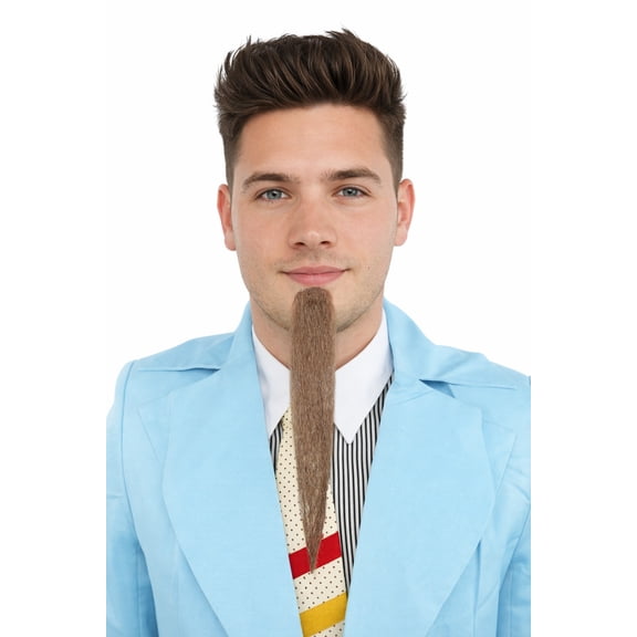 Men's Musketeer Long Beard | Synthetic Facial Hair | Multiple Colors | HPO