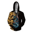thumbnail image 3 of Sudadera con capucha y cremallera Cerberus Sudadera de invierno para hombre Ropa asequible Y2k Tiger Novedades en sudaderas y sudaderas Calidez Moderna Otoño, 3 of 5