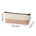 thumbnail image 3 of Estuche para lápices, bolsa para lápices de gran capacidad, estuche portátil para bolígrafos, papelería de oficina, bolsa de maquillaje, organizador de escritorio para universitarios, adultos, mujeres, 3 of 6