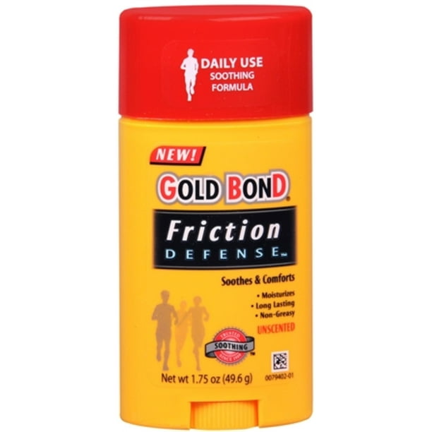 Gold Bond Friction Defense Stick Unscented 1.75 oz (Pack of 3