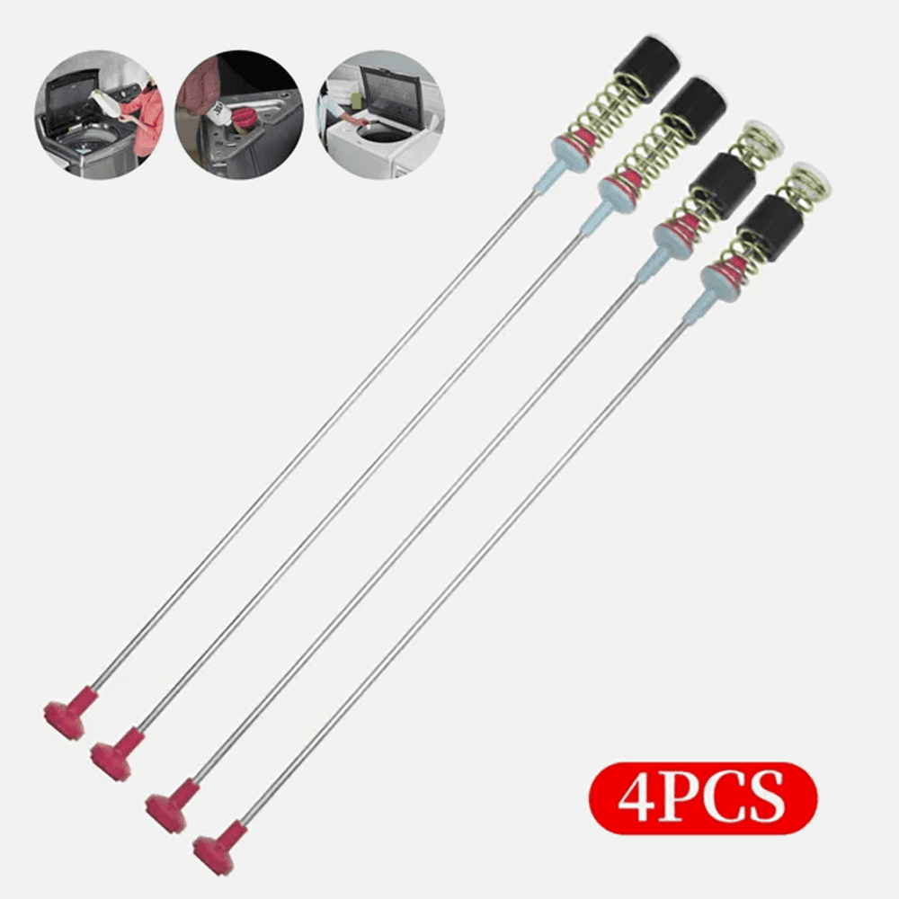 DC97-05280W DC97-16350U Washer Suspension Rod & Damper Replacement Kit - Compatible with Samsung Washing Machines. (4pcs)