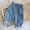 Blue, variant on Zecgelong Toddler Baby Boy Girl Jeans Casual High Waisted Pant Straight Denim Jean Trousers Size 18-24 Months