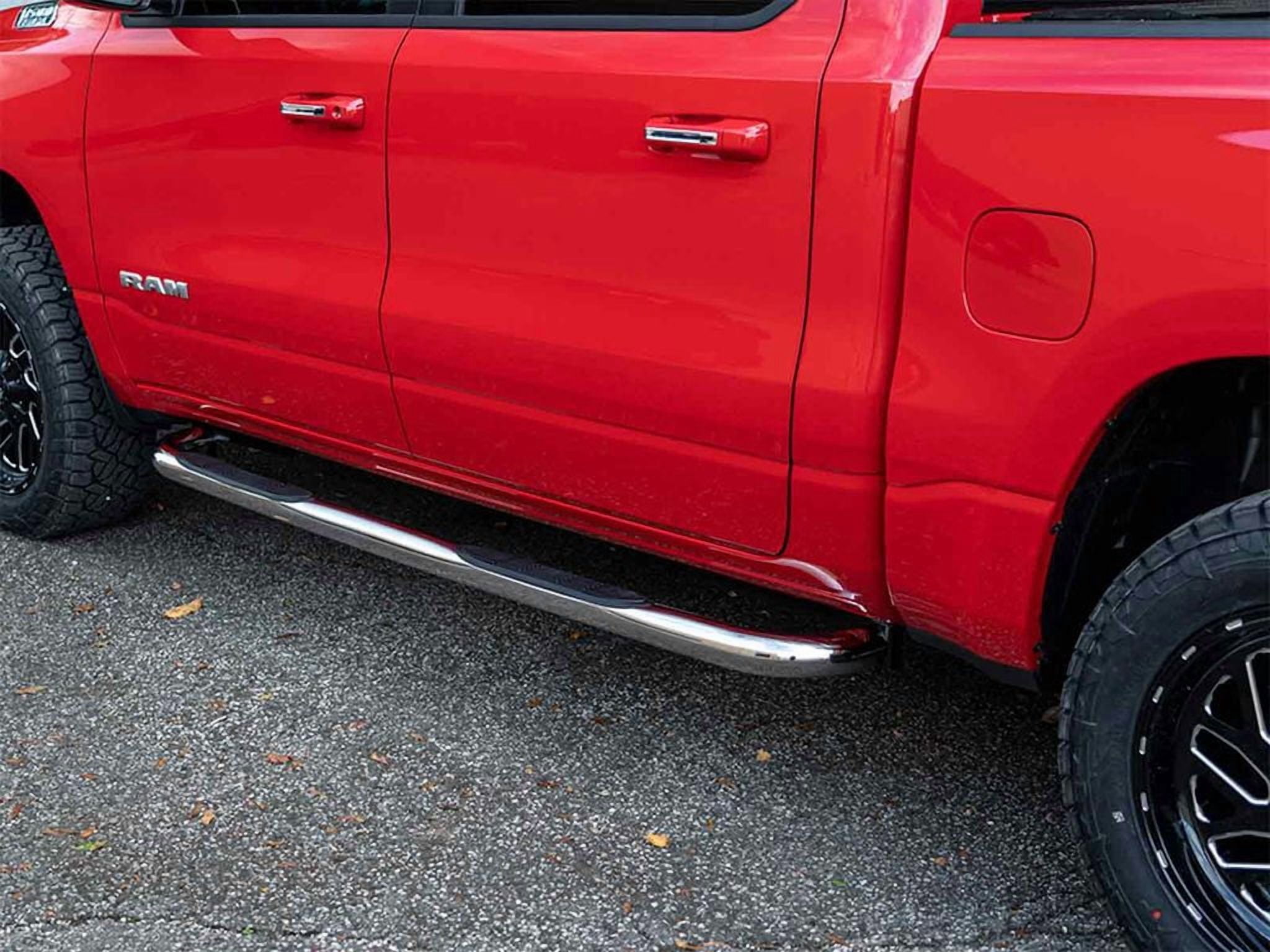Ionic 3" Stainless Nerf Bars Fit 2002-2008 Dodge Ram 1500/2003-2009 2500/3500 Quad Cab