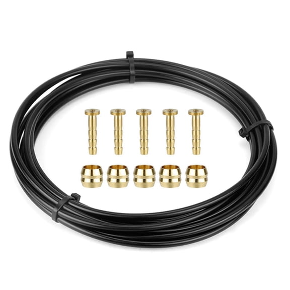 Bicycles Brake Line Set Rubber Steel Essential Bike Brake Hose Hydraulic Line